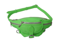 Load image into Gallery viewer, 極美品 Chrome Hearts クロムハーツ SNAT PACK スナットパック ガンスリンガーベルトウエストバッグ グリーン 中古 64046