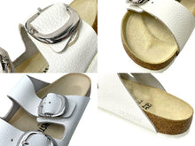 Load image into Gallery viewer, 新品未使用 CHROMEHEARTS クロムハーツ BIRKENSTOCK ビルケンシュトック ARIZONA アリゾナ サンダル ホワイト サイズUK4.5 64049