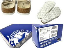 Load image into Gallery viewer, 新品未使用 CHROMEHEARTS クロムハーツ BIRKENSTOCK ビルケンシュトック ARIZONA アリゾナ サンダル ホワイト サイズUK4.5 64049