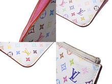 Load image into Gallery viewer, LOUIS VUITTON ルイヴィトン ポシェットクレ コインケース 村上隆 モノグラムマルチカラー ホワイト M93734 良品 中古 64053