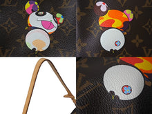 Load image into Gallery viewer, LOUIS VUITTON ルイヴィトン ハンドバッグ ポシェット アクセソワール 村上隆 M51981 パンダ モノグラム ゴールド金具 美品 中古 64054