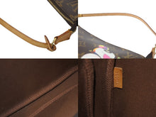 Load image into Gallery viewer, LOUIS VUITTON ルイヴィトン ハンドバッグ ポシェット アクセソワール 村上隆 M51981 パンダ モノグラム ゴールド金具 美品 中古 64054