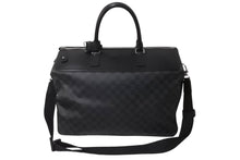 Load image into Gallery viewer, 極美品 LOUIS VUITTON ルイヴィトン ネオグリニッジ ボストンバッグ 2WAY ショルダーバッグ N41164 ブラック シルバー 中古 64056