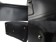 Load image into Gallery viewer, 極美品 LOUIS VUITTON ルイヴィトン ネオグリニッジ ボストンバッグ 2WAY ショルダーバッグ N41164 ブラック シルバー 中古 64056