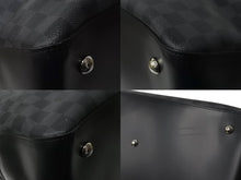 Load image into Gallery viewer, 極美品 LOUIS VUITTON ルイヴィトン ネオグリニッジ ボストンバッグ 2WAY ショルダーバッグ N41164 ブラック シルバー 中古 64056