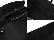 Load image into Gallery viewer, 極美品 LOUIS VUITTON ルイヴィトン ネオグリニッジ ボストンバッグ 2WAY ショルダーバッグ N41164 ブラック シルバー 中古 64056