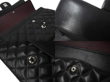 Load image into Gallery viewer, 極美品 CHANEL シャネル チェーンショルダーバッグ マトラッセ30 Wフラップラップ ブラックシルバー 19番台 中古 64059
