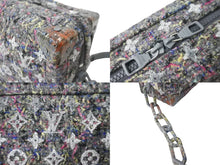 画像をギャラリービューアに読み込む, 新品同様 LOUIS VUITTON ルイヴィトン ヴァージル リサイクル ツイード ソフトトランク ショルダーバッグ グレー M58741 中古 64060
