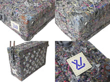 画像をギャラリービューアに読み込む, 新品同様 LOUIS VUITTON ルイヴィトン ヴァージル リサイクル ツイード ソフトトランク ショルダーバッグ グレー M58741 中古 64060