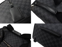 Load image into Gallery viewer, LOUIS VUITTON ルイヴィトン ネオ エオール55 ボストンバッグ キャリーケース N23000 ダミエグラフィット 美品 中古 64066