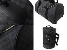Load image into Gallery viewer, LOUIS VUITTON ルイヴィトン ネオ エオール55 ボストンバッグ キャリーケース N23000 ダミエグラフィット 美品 中古 64066