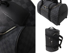 LOUIS VUITTON ルイヴィトン ネオ エオール55 ボストンバッグ キャリーケース N23000 ダミエグラフィット 美品 中古 64066