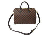 Load image into Gallery viewer, LOUIS VUITTON ルイヴィトン スピーディ バンドリエール30 2wayボストンバッグ N41367 CT4128 ダミエ ブラウン 中古 64067