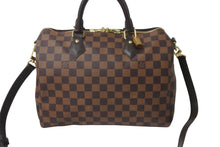 Load image into Gallery viewer, LOUIS VUITTON ルイヴィトン スピーディ バンドリエール30 2wayボストンバッグ N41367 CT4128 ダミエ ブラウン 中古 64067