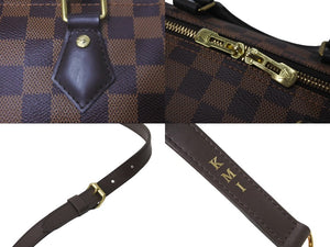 LOUIS VUITTON ルイヴィトン スピーディ バンドリエール30 2wayボストンバッグ N41367 CT4128 ダミエ ブラウン 中古 64067