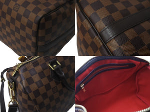 LOUIS VUITTON ルイヴィトン スピーディ バンドリエール30 2wayボストンバッグ N41367 CT4128 ダミエ ブラウン 中古 64067