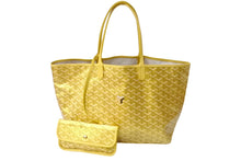 Load image into Gallery viewer, 極美品 GOYARD ゴヤール サンルイPM トートバッグ 2021限定カラー ゴールド コーティングキャンバス レザー 美品 中古 64083