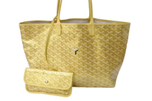 Load image into Gallery viewer, 極美品 GOYARD ゴヤール サンルイPM トートバッグ 2021限定カラー ゴールド コーティングキャンバス レザー 美品 中古 64083