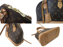 Load image into Gallery viewer, LOUIS VUITTON ルイヴィトン アルマBB 2WAYハンドバッグ 現行モデル M46990 モノグラム ゴールド金具 美品 中古 64085