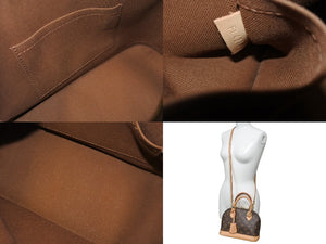 LOUIS VUITTON ルイヴィトン アルマBB 2WAYハンドバッグ 現行モデル M46990 モノグラム ゴールド金具 美品 中古 64085