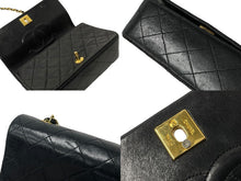 Load image into Gallery viewer, CHANEL シャネル ミニマトラッセ チェーンショルダーバッグ 1番台 ブラック ゴールド金具 良品 中古 64089