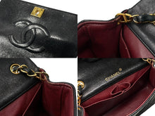 Load image into Gallery viewer, CHANEL シャネル ミニマトラッセ チェーンショルダーバッグ 1番台 ブラック ゴールド金具 良品 中古 64089