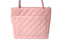 Load image into Gallery viewer, 極美品 CHANEL シャネル 復刻トート 8番台 ハンドバッグ ココマーク キャビアスキン ピンク ゴールド金具 中古 64090