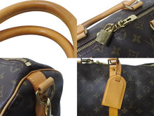 Load image into Gallery viewer, LOUIS VUITTON ルイヴィトン キーポルバンドリエール 50 ボストンバッグ M41416 モノグラム ブラウン PVC レザー 美品 中古 64095