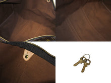 Load image into Gallery viewer, LOUIS VUITTON ルイヴィトン キーポルバンドリエール55 ボストンバッグ M41414 モノグラム PVC レザー ブラウン 美品 中古 64099