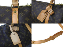 Load image into Gallery viewer, LOUIS VUITTON ルイヴィトン キーポルバンドリエール55 ボストンバッグ M41414 モノグラム PVC レザー ブラウン 美品 中古 64099