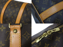Load image into Gallery viewer, LOUIS VUITTON ルイヴィトン キーポルバンドリエール55 ボストンバッグ M41414 モノグラム PVC レザー ブラウン 美品 中古 64099