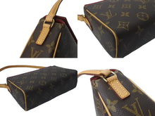 Load image into Gallery viewer, LOUIS VUITTON ルイヴィトン レシタル ハンドバッグ モノグラム M51900 ブラウン PVC レザー 美品 中古 64100
