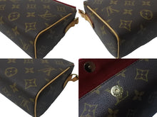 Load image into Gallery viewer, LOUIS VUITTON ルイヴィトン レシタル ハンドバッグ モノグラム M51900 ブラウン PVC レザー 美品 中古 64100