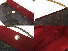 Load image into Gallery viewer, LOUIS VUITTON ルイヴィトン レシタル ハンドバッグ モノグラム M51900 ブラウン PVC レザー 美品 中古 64100