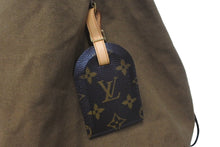 Load image into Gallery viewer, LOUISVUITTON ルイヴィトン 付属品 巾着バッグ ネームタグ ウィズホール ギャルソンコラボ キャンバス レザー ブラウン ゴールド 美品 中古 64101
