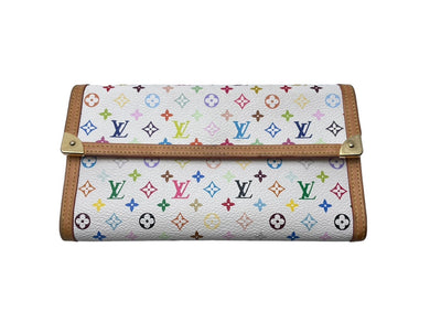 LOUIS VUITTON ルイヴィトン ポルトトレゾール インターナショナル 長財布 M92659 モノグラムマルチカラー 美品 中古 64102