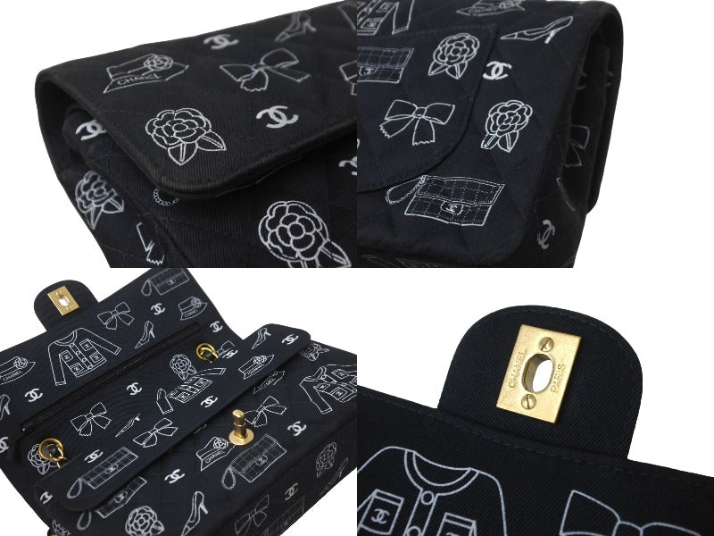 CHANEL シャネル マトラッセ25 Wフラップ チェーンショルダー