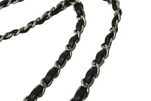 Load image into Gallery viewer, CHANEL シャネル パリビザンス マトラッセ チェーンショルダーバッグ ココマーク 14番台 ブラック ナイロン レザー 美品 中古 64107