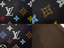 Load image into Gallery viewer, 極美品 LOUIS VUITTON ルイヴィトン モノグラムマルチ ポシェット アクセソワ―ル M92648 村上隆 ブラック 中古 64111
