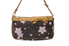 Load image into Gallery viewer, LOUIS VUITTON ルイ ヴィトン 村上隆 ポシェットアクセソワール ポーチ M92006 モノグラム チェリー ブロッサム 美品 中古 64112