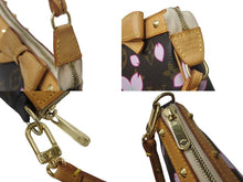 Load image into Gallery viewer, LOUIS VUITTON ルイ ヴィトン 村上隆 ポシェットアクセソワール ポーチ M92006 モノグラム チェリー ブロッサム 美品 中古 64112