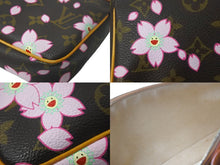 Load image into Gallery viewer, LOUIS VUITTON ルイ ヴィトン 村上隆 ポシェットアクセソワール ポーチ M92006 モノグラム チェリー ブロッサム 美品 中古 64112