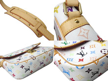 Load image into Gallery viewer, LouisVuitton ルイヴィトン ソローニュ ショルダーバッグ モノグラムマルチカラー M92661 ホワイト ゴールド金具 美品 中古 64117