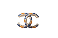 Load image into Gallery viewer, 極美品 CHANEL シャネル ブローチ マルチストーンモチーフ 20A ココマーク ゴールド ゴールド金具 中古 64125