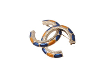 Load image into Gallery viewer, 極美品 CHANEL シャネル ブローチ マルチストーンモチーフ 20A ココマーク ゴールド ゴールド金具 中古 64125