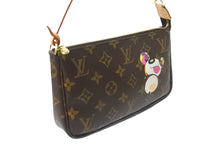 Load image into Gallery viewer, 極美品 LOUIS VUITTON ルイヴィトン ハンドバッグ ポシェット アクセソワール 村上隆 M51981 パンダ モノグラム 中古 64126
