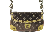 Load image into Gallery viewer, 極美品 LOUIS VUITTON ルイ ヴィトン ポシェットアクセソワール アクセサリーポーチ M92710 モノグラム トロンプイユ 中古 64131
