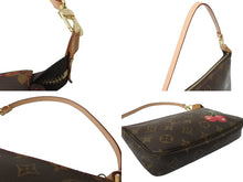Load image into Gallery viewer, LOUIS VUITTON ルイ ヴィトン ポシェット アクセソワール アクセサリーポーチ モノグラム チェリー 村上隆 M95008 美品 中古 64137