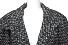 Load image into Gallery viewer, CHANEL シャネル ツイードコート P38997V28200 ブラック ホワイト サイズ38 美品 中古 64139