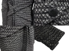 Load image into Gallery viewer, CHANEL シャネル ツイードコート P38997V28200 ブラック ホワイト サイズ38 美品 中古 64139